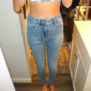 American Eagle High Rise skinny